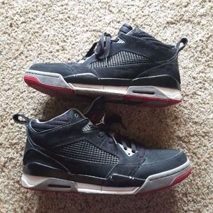Jordan Flight 9 Size 13 Black/Red